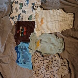 Nike, Carter's newborn baby onesie Bundle Set